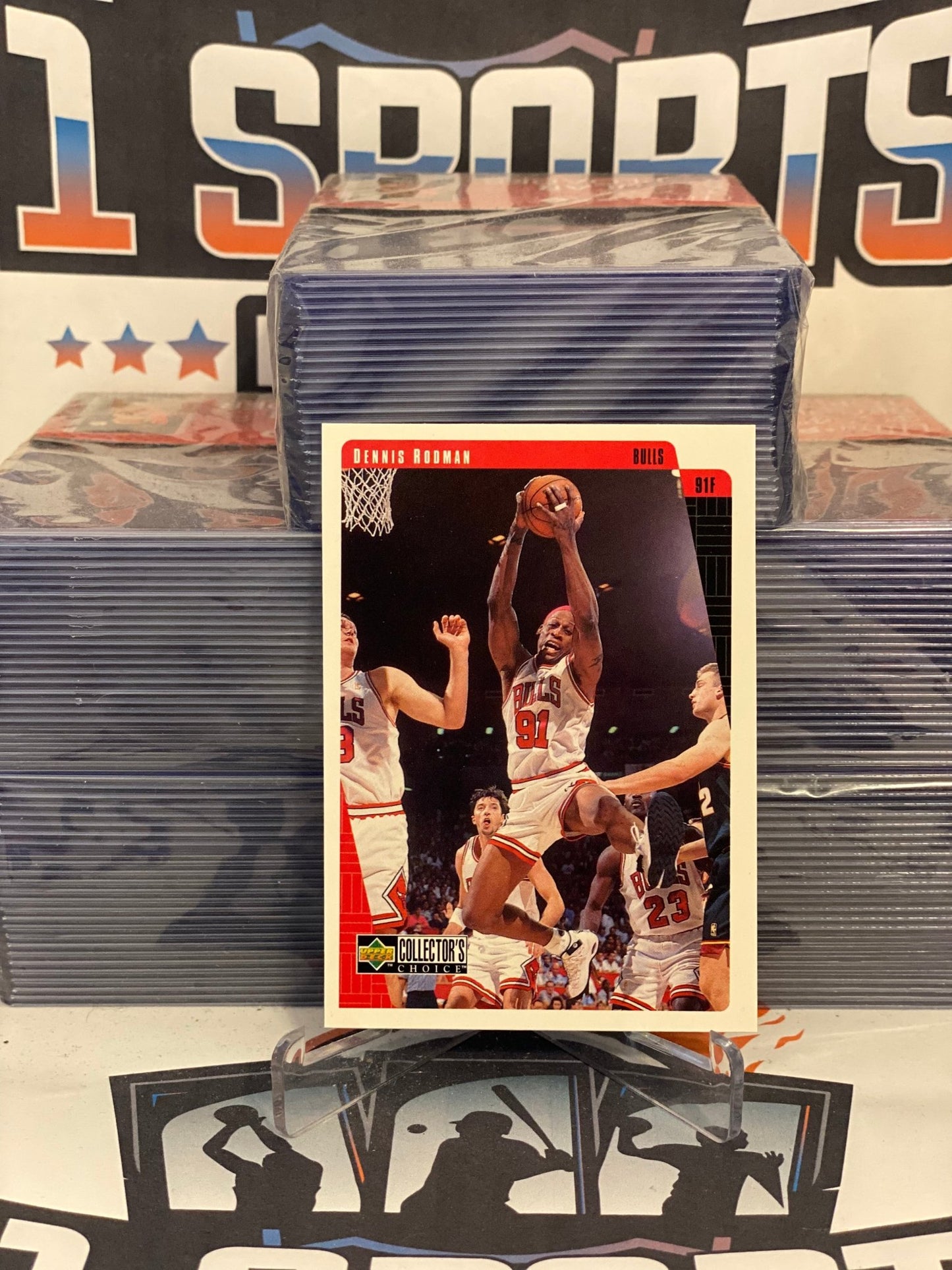 1997 Upper Deck Collector's Choice Dennis Rodman #17