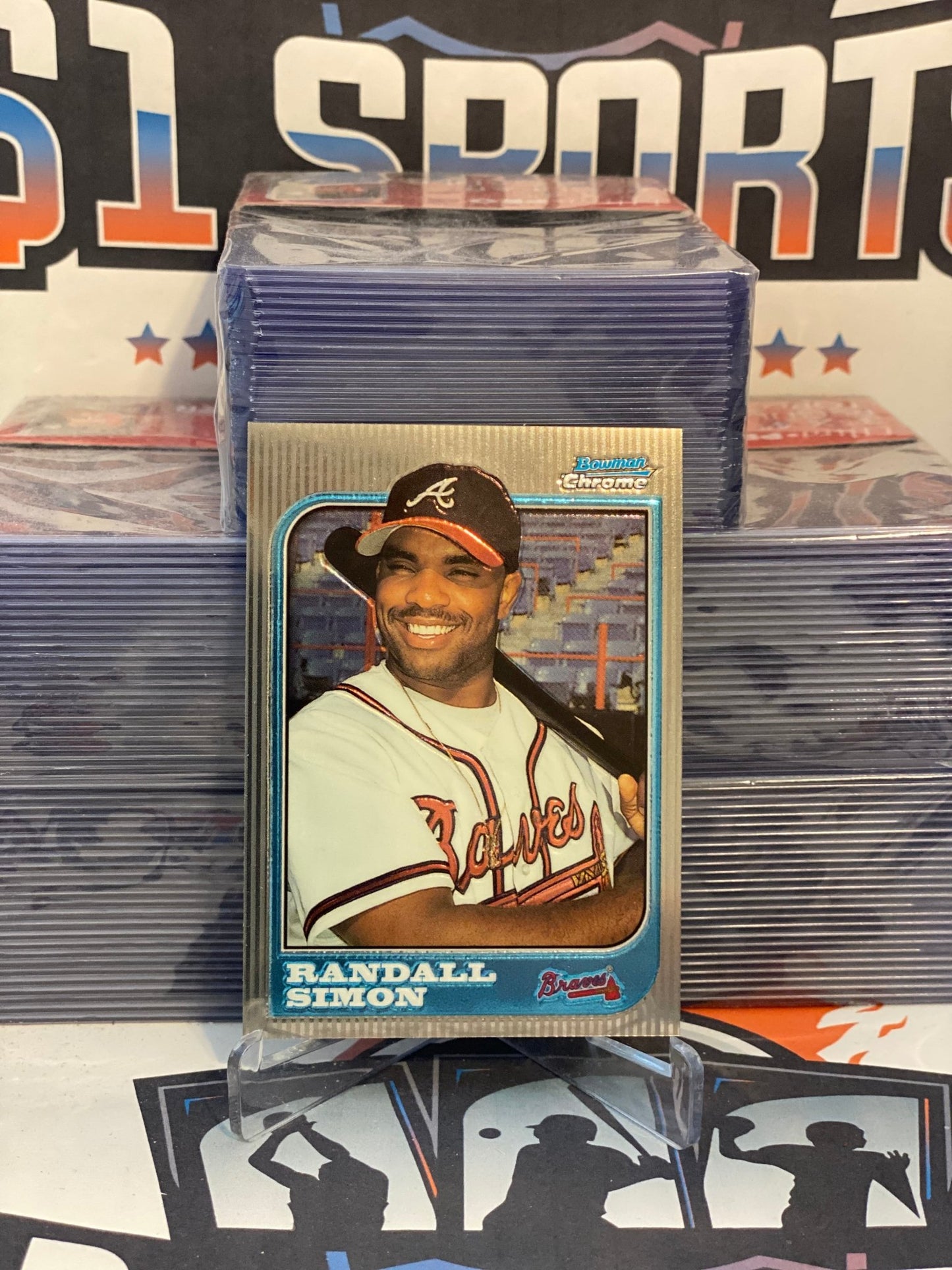 1998 Bowman Chrome Randall Simon Rookie #290