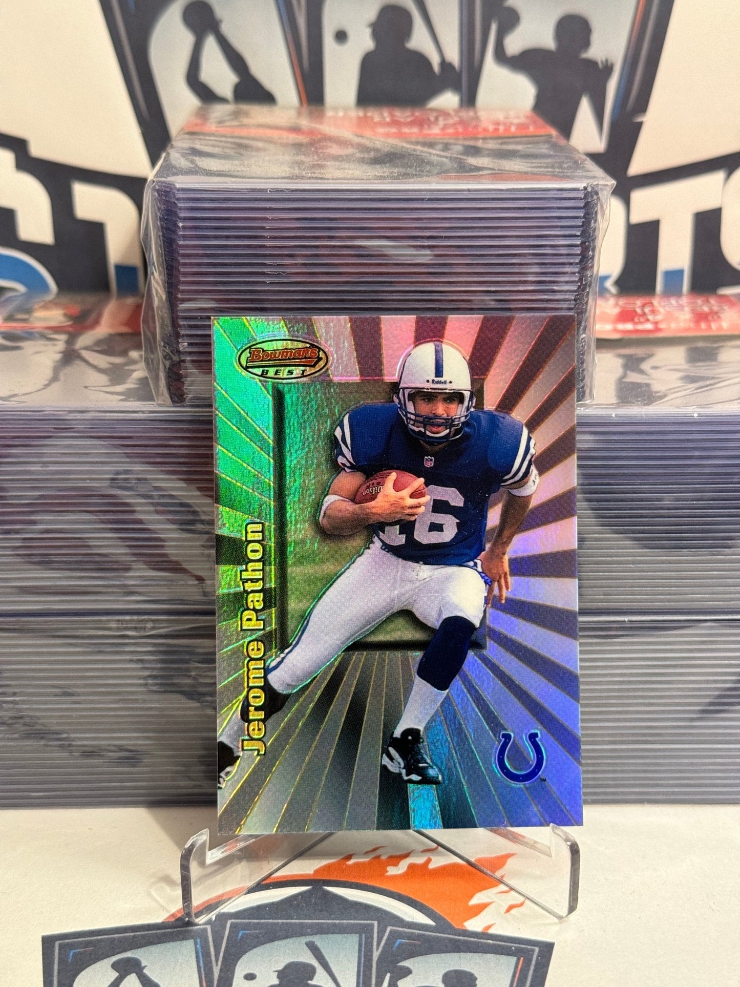 1998 Bowman's Best (Refractor 288/400) James Pathon Rookie #118