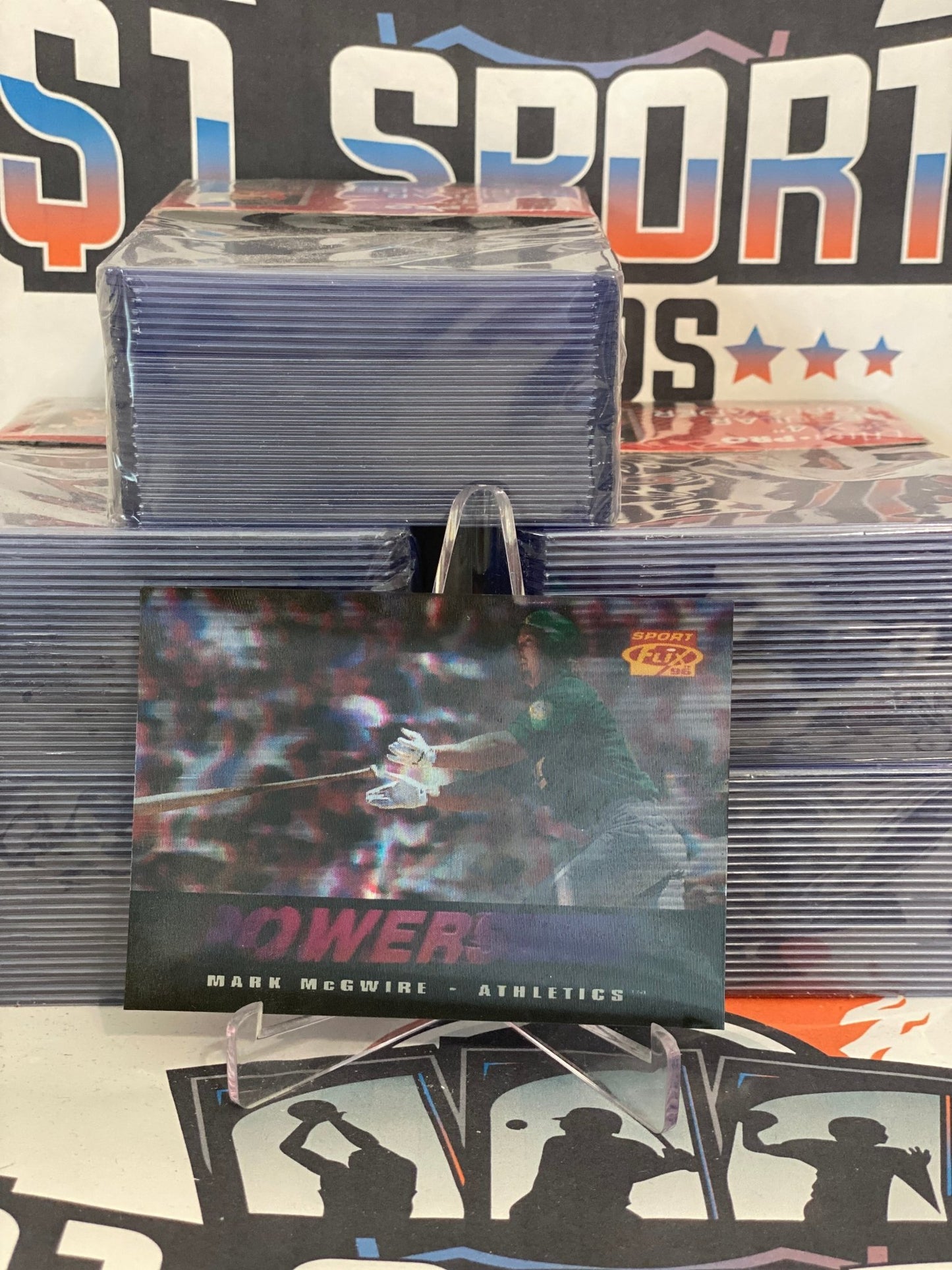 1998 Pinnacle SportFlix (Power Surge) Mark McGwire #21