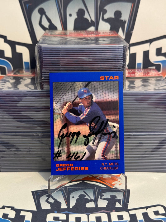 1998 Star (Hand-Signed Auto) Gregg Jefferies #1