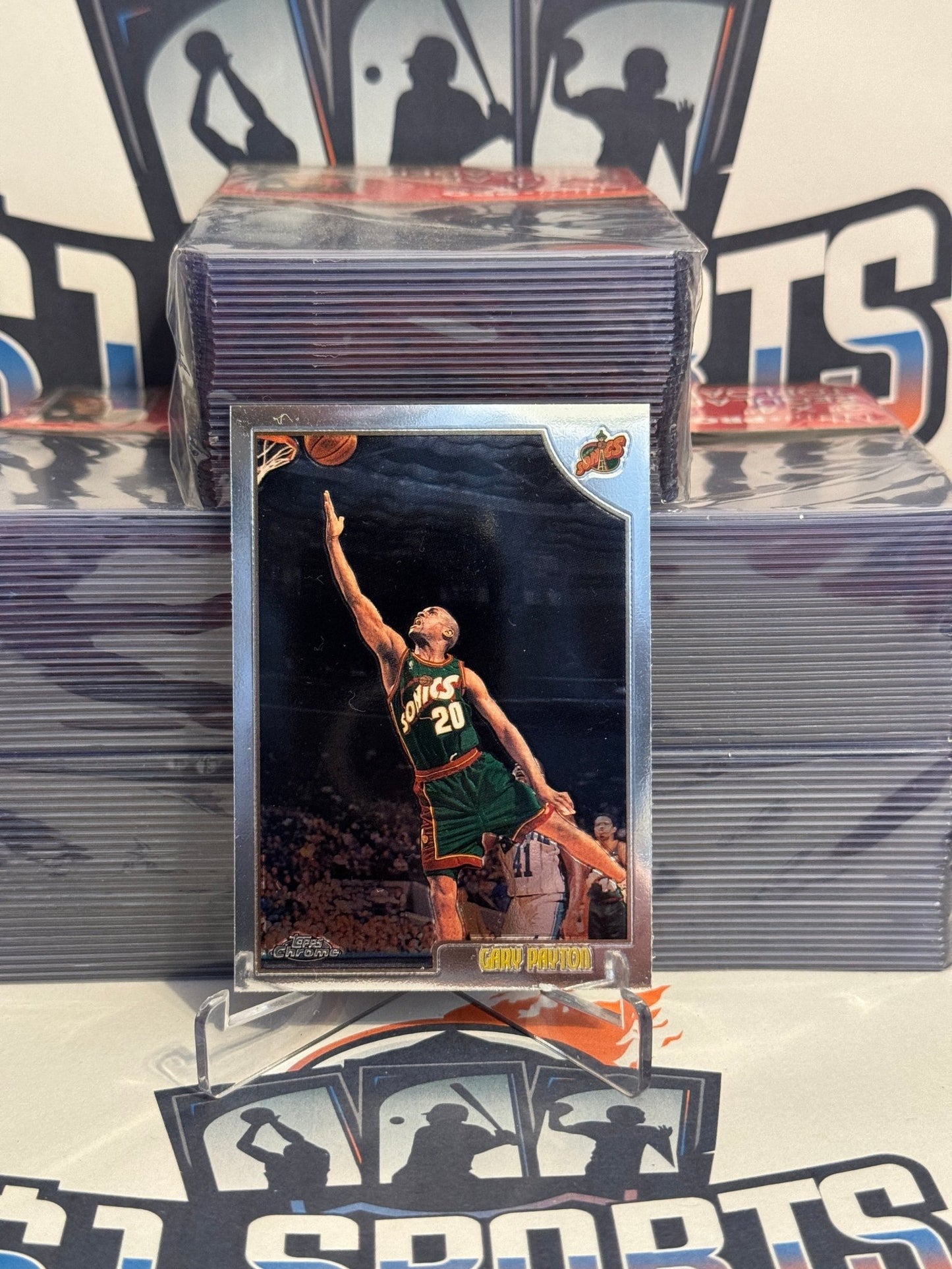 1998 Topps Chrome Gary Payton #148