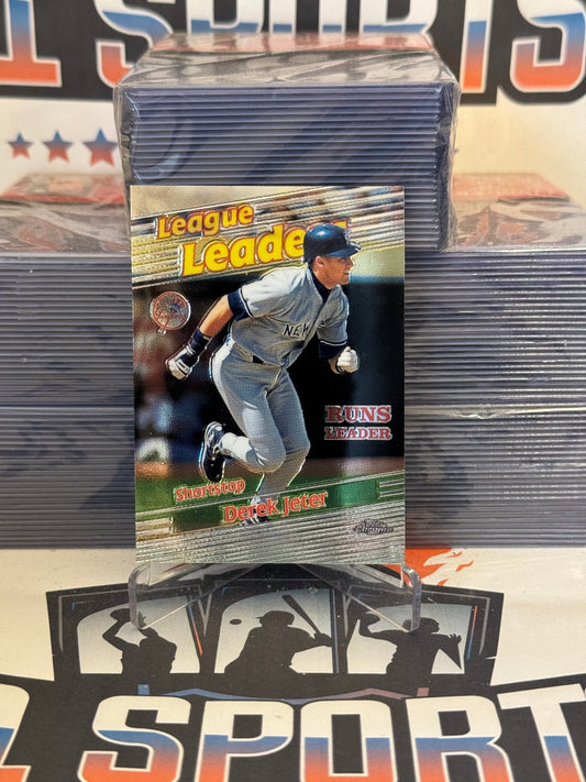 1998 Topps Chrome (League Leader) Derek Jeter #230