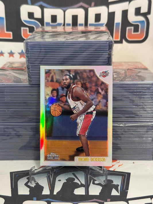 1998 Topps Chrome (Refractor) Michael Dickerson Rookie #208
