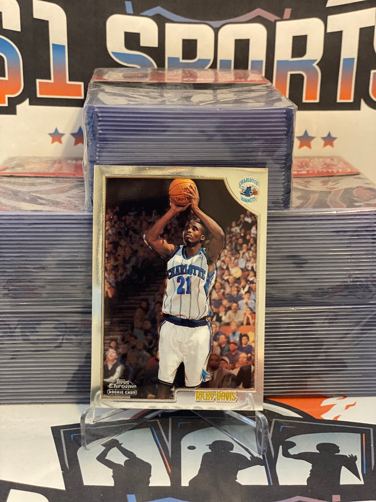 1998 Topps Chrome Ricky Davis Rookie #118