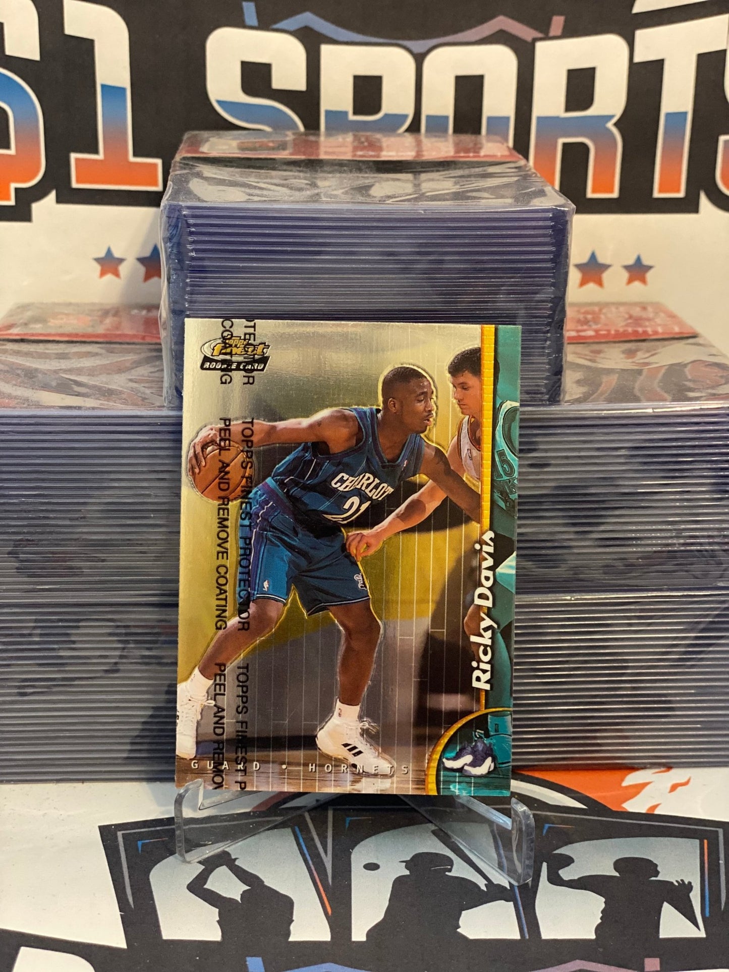 1998 Topps Finest Ricky Davis Rookie #244