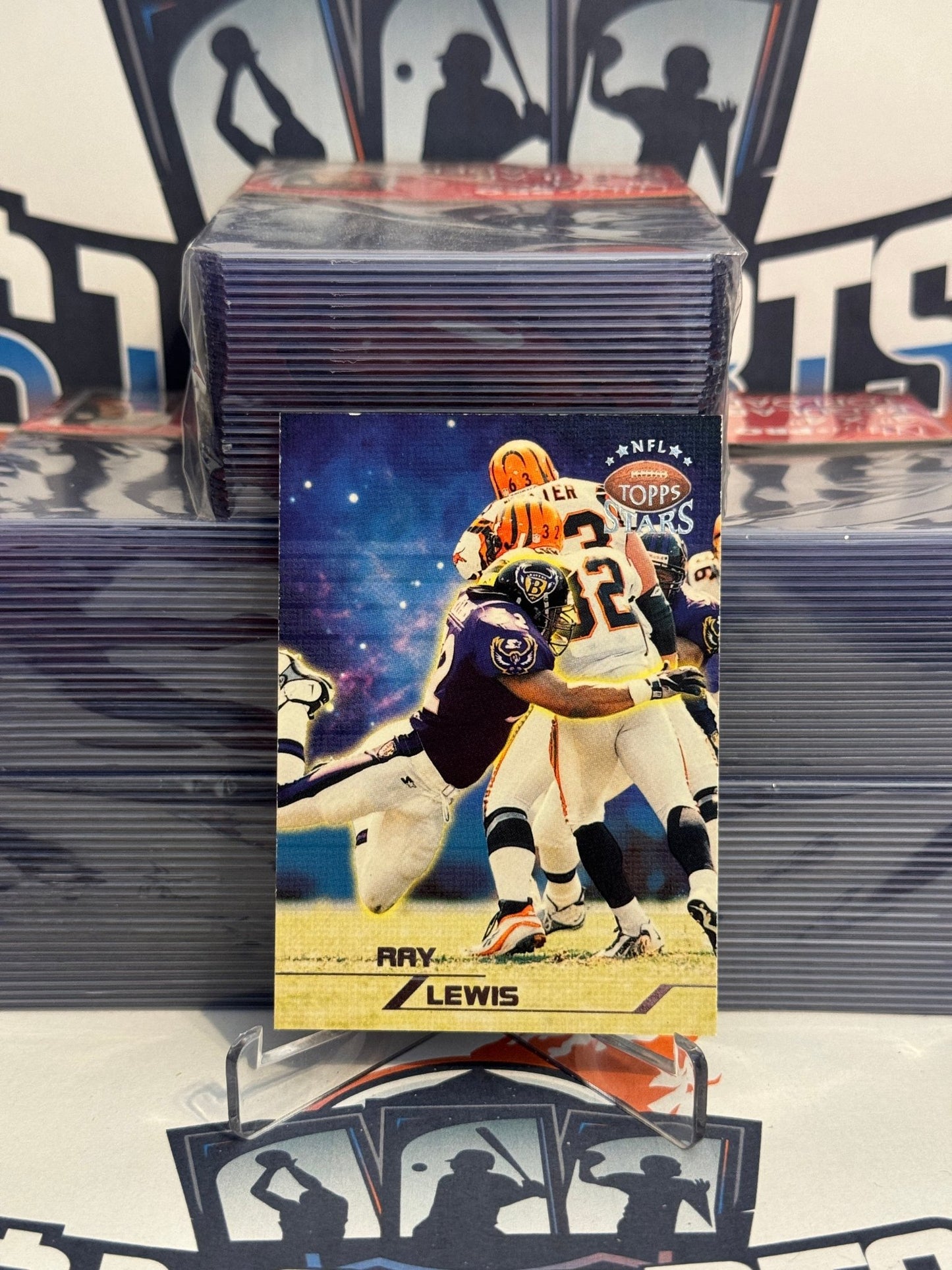 1998 Topps Stars (Silver 2876/3999) Ray Lewis #61