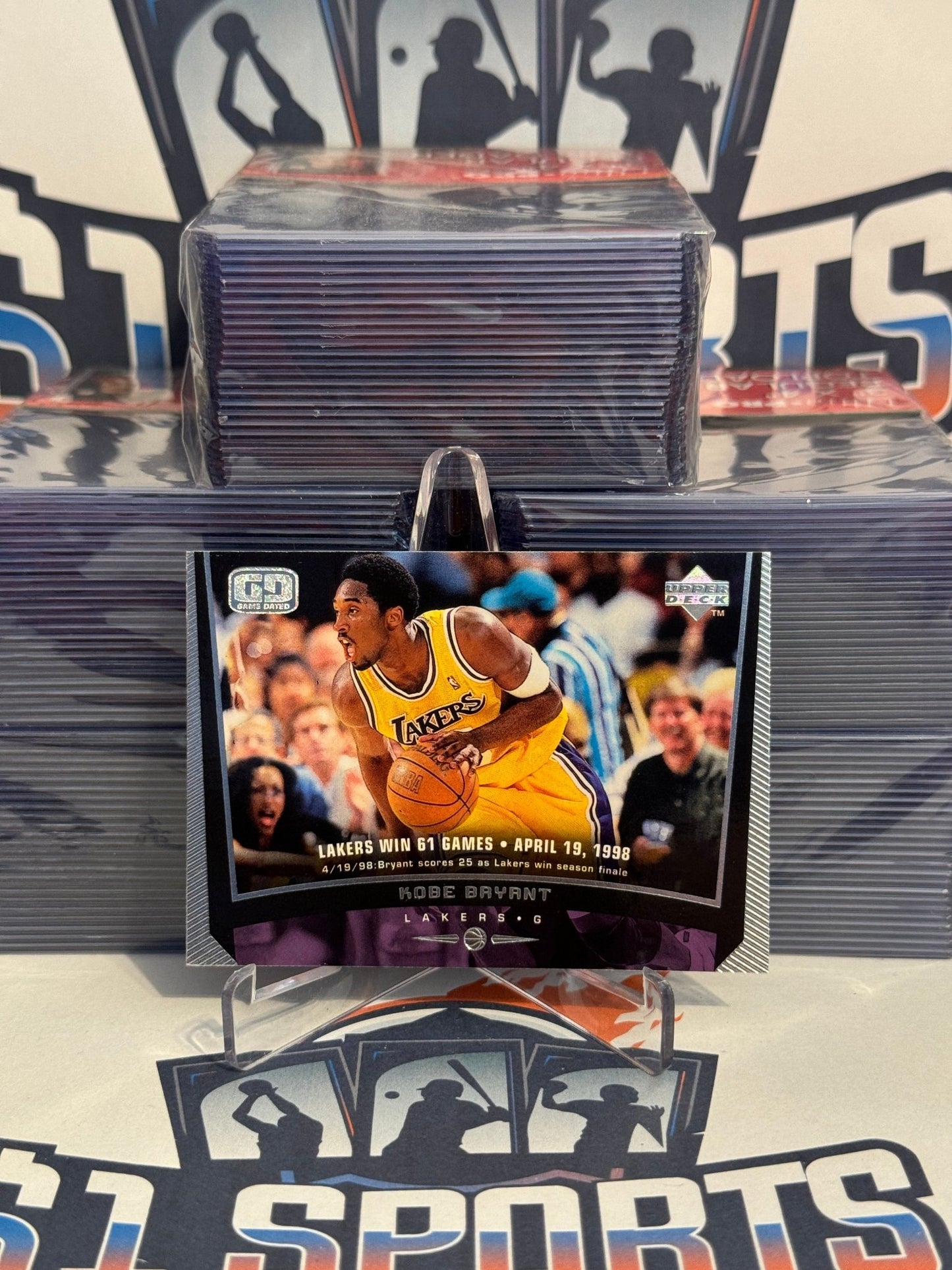 1998 Upper Deck (Game Dated) Kobe Bryant #75