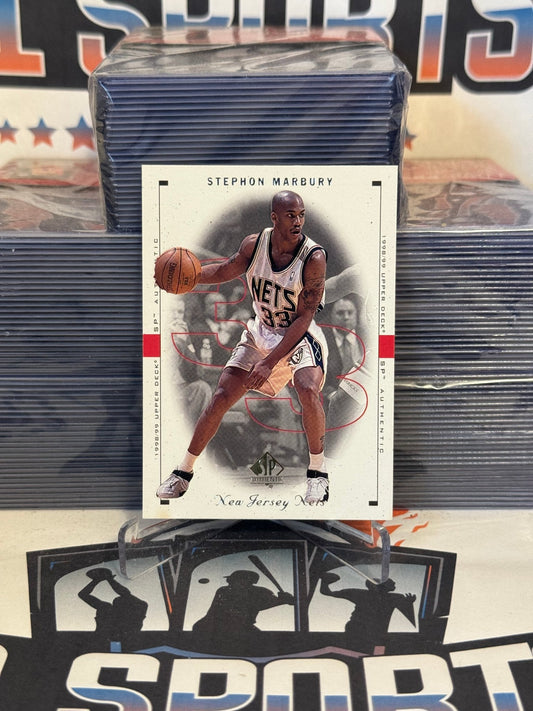 1998 Upper Deck SP Authentic Stephon Marbury #54