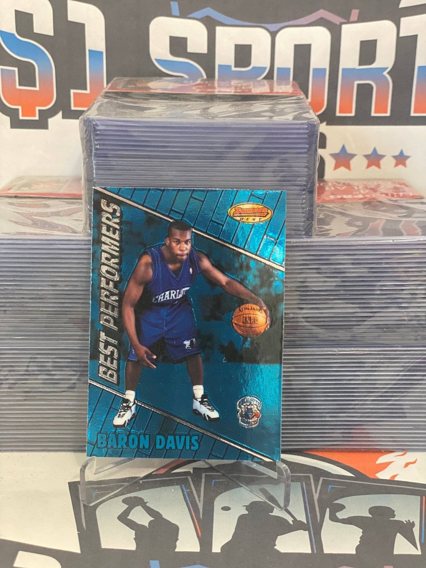 1999 Bowman's Best Baron Davis Rookie #97