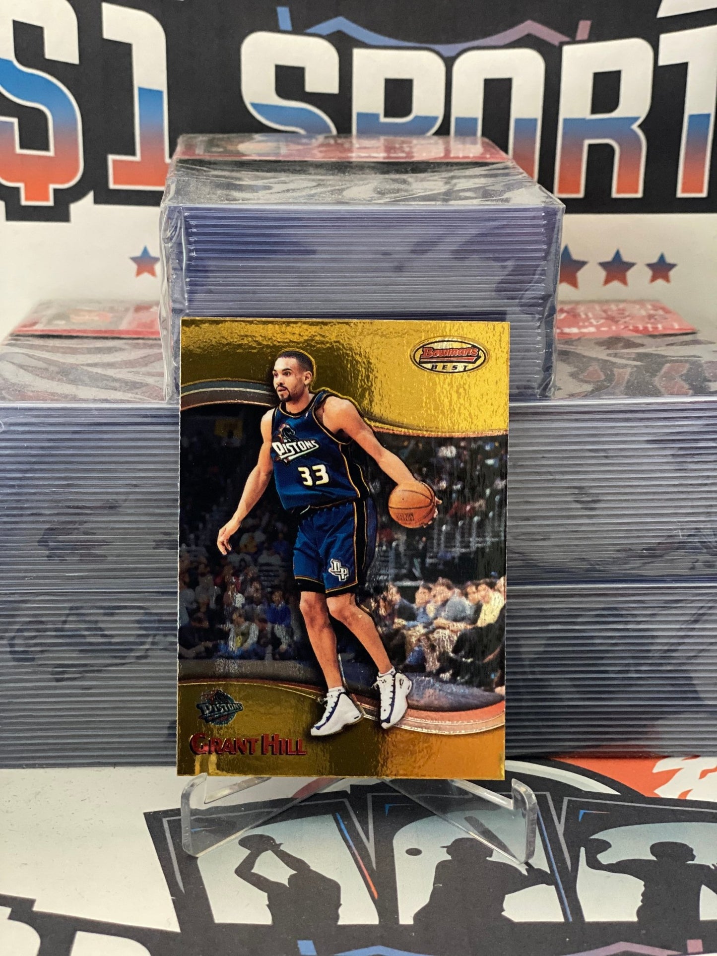1999 Bowman's Best Grant Hill #99