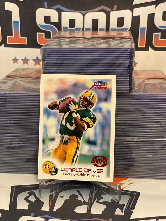 1999 Fleer Focus (Red Foil 295/3850) Donald Driver Rookie #118