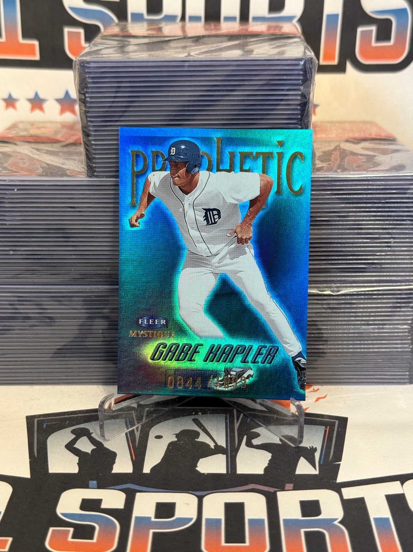 1999 Fleer Mystique (Prophetic 844/1999) Gabe Kapler #5