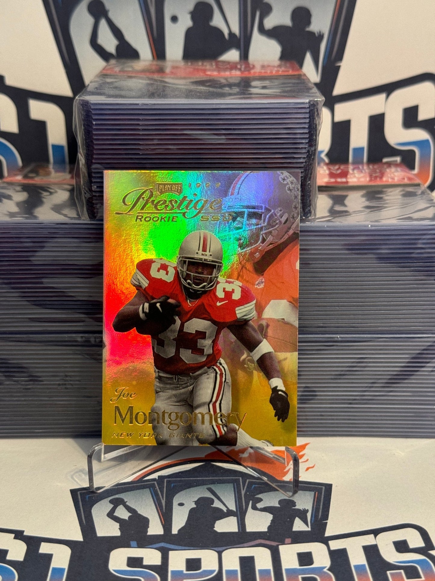 1999 Panini Playoff Prestige (SSD 341/500) Joe Montgomery Rookie #B187