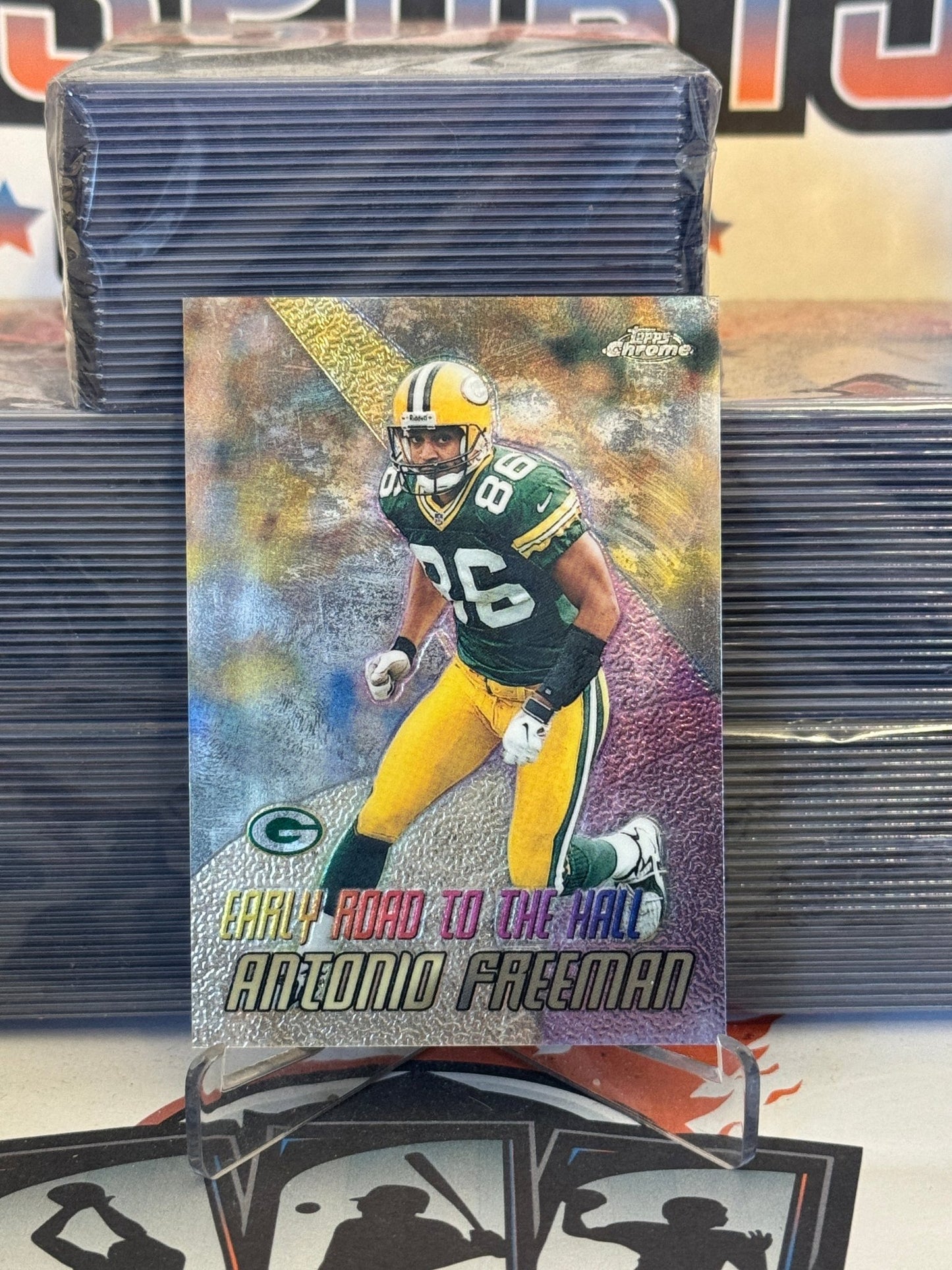 1999 Topps Chrome (Early Road to the Hall) Antonio Freeman #H13