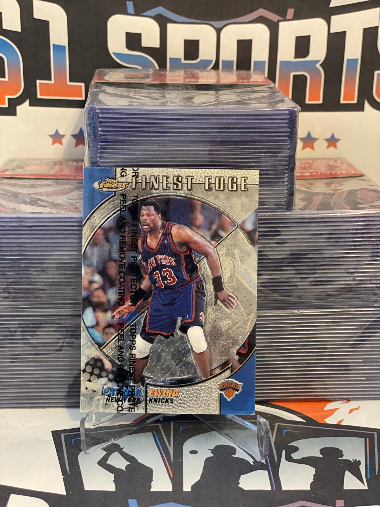 1999 Topps Finest (Edge) Patrick Ewing #251