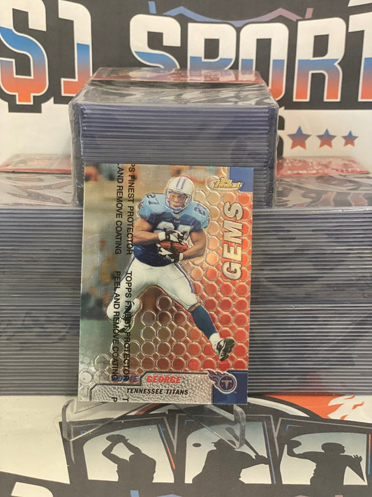 1999 Topps Finest (Gems) Eddie George #129