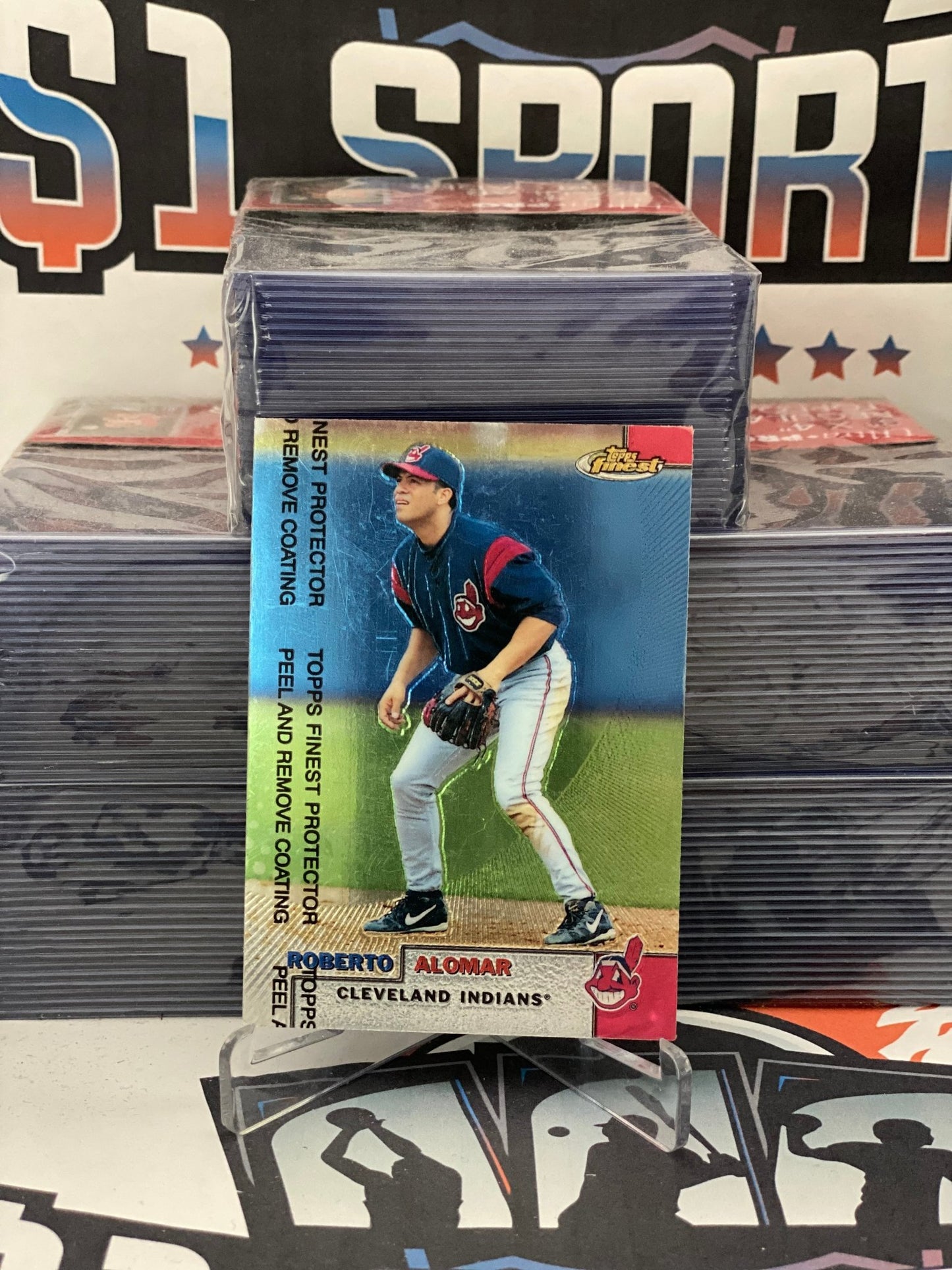 1999 Topps Finest Roberto Alomar #180