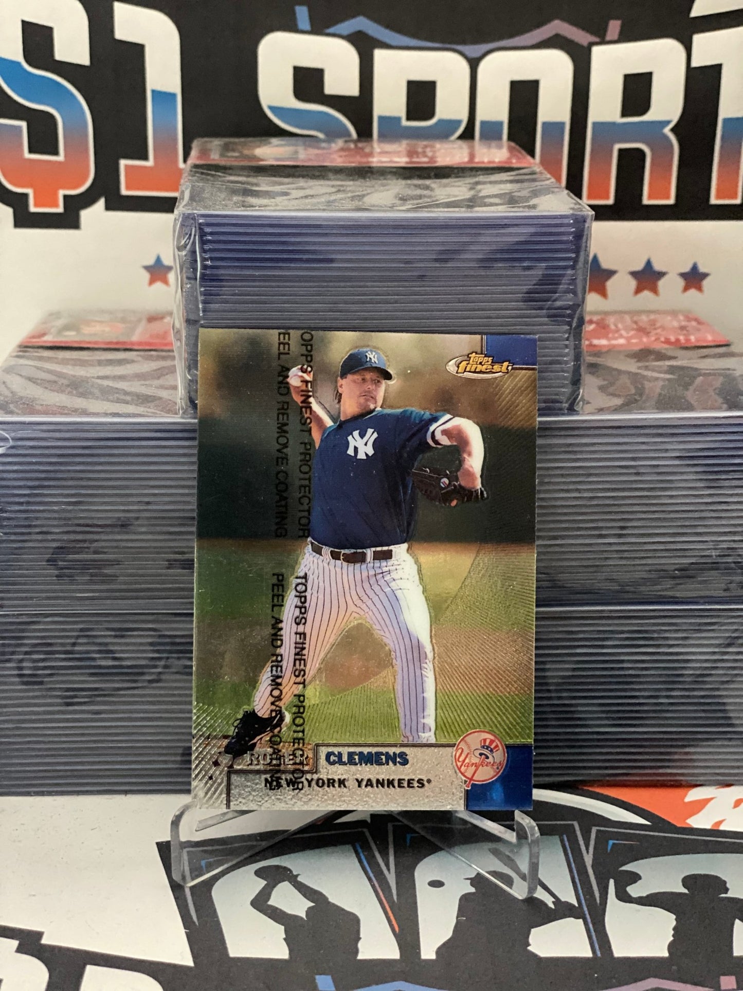 1999 Topps Finest Roger Clemens #151