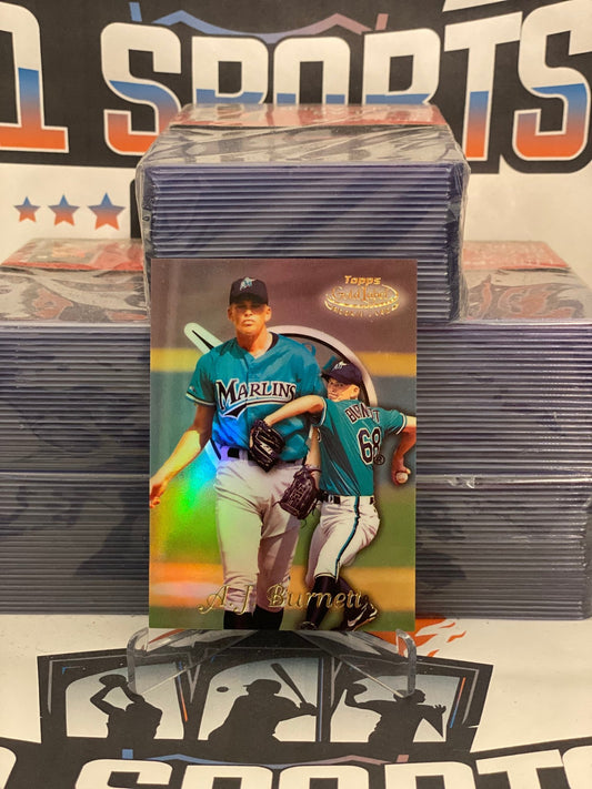 1999 Topps Gold Label (Class 1) A.J. Burnett Rookie #34