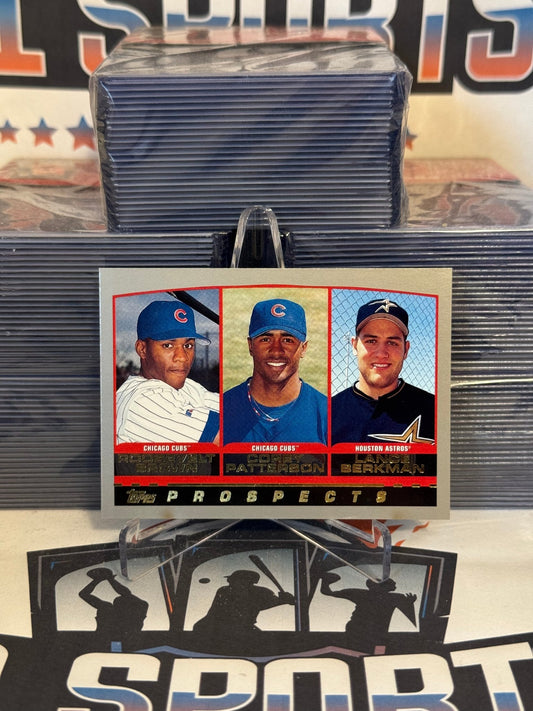 1999 Topps (Prospects) Lance Berkman, Corey Patterson, Roosevelt Brown Rookie #207