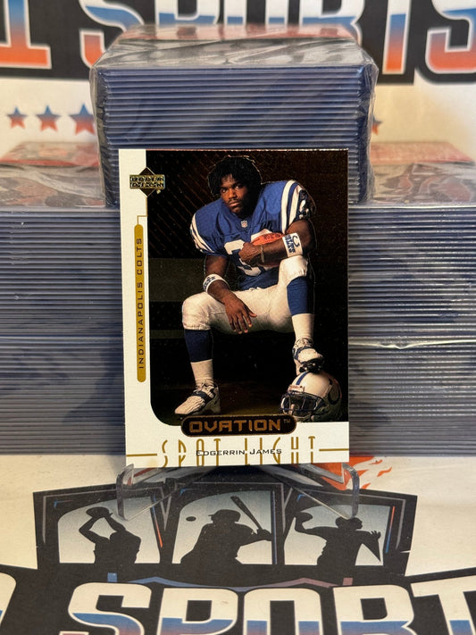 1999 Upper Deck Ovation (Spotlight) Edgerrin James Rookie #OS4