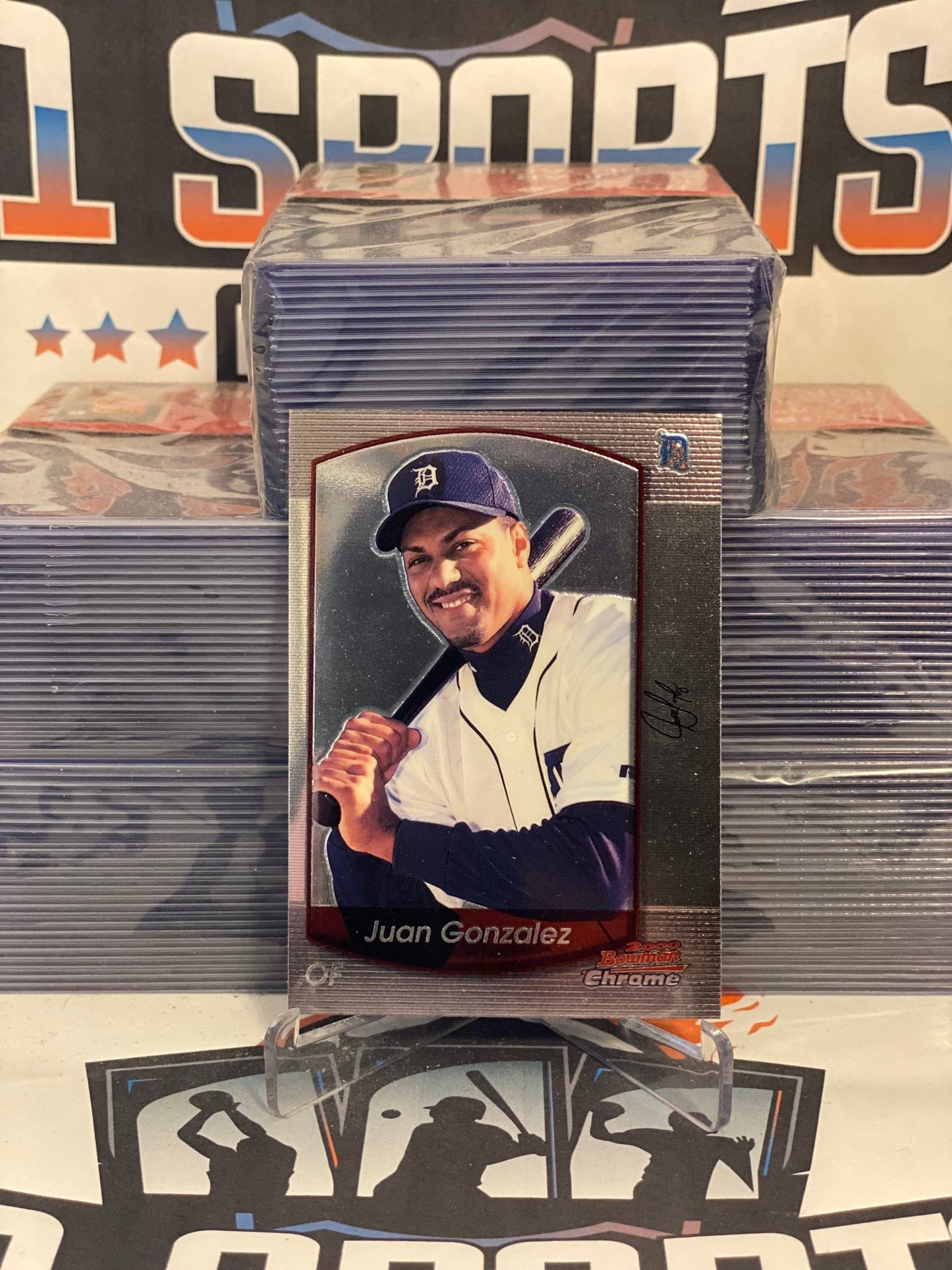 2000 Bowman Chrome Juan Gonzalez #130
