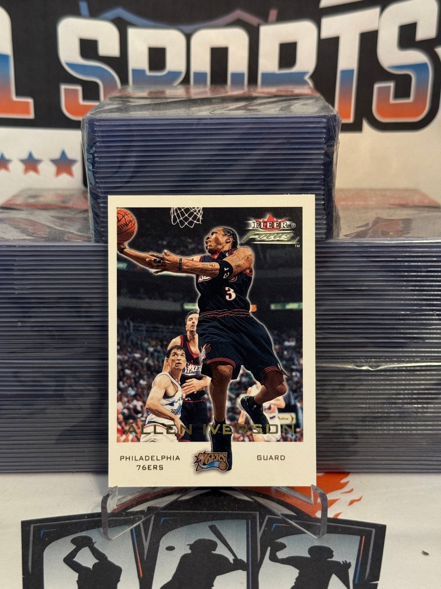 2000 Fleer Focus Allen Iverson #159
