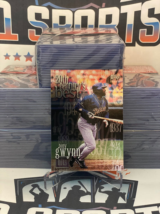 2000 Topps (20th Century's Best) Tony Gwynn #468