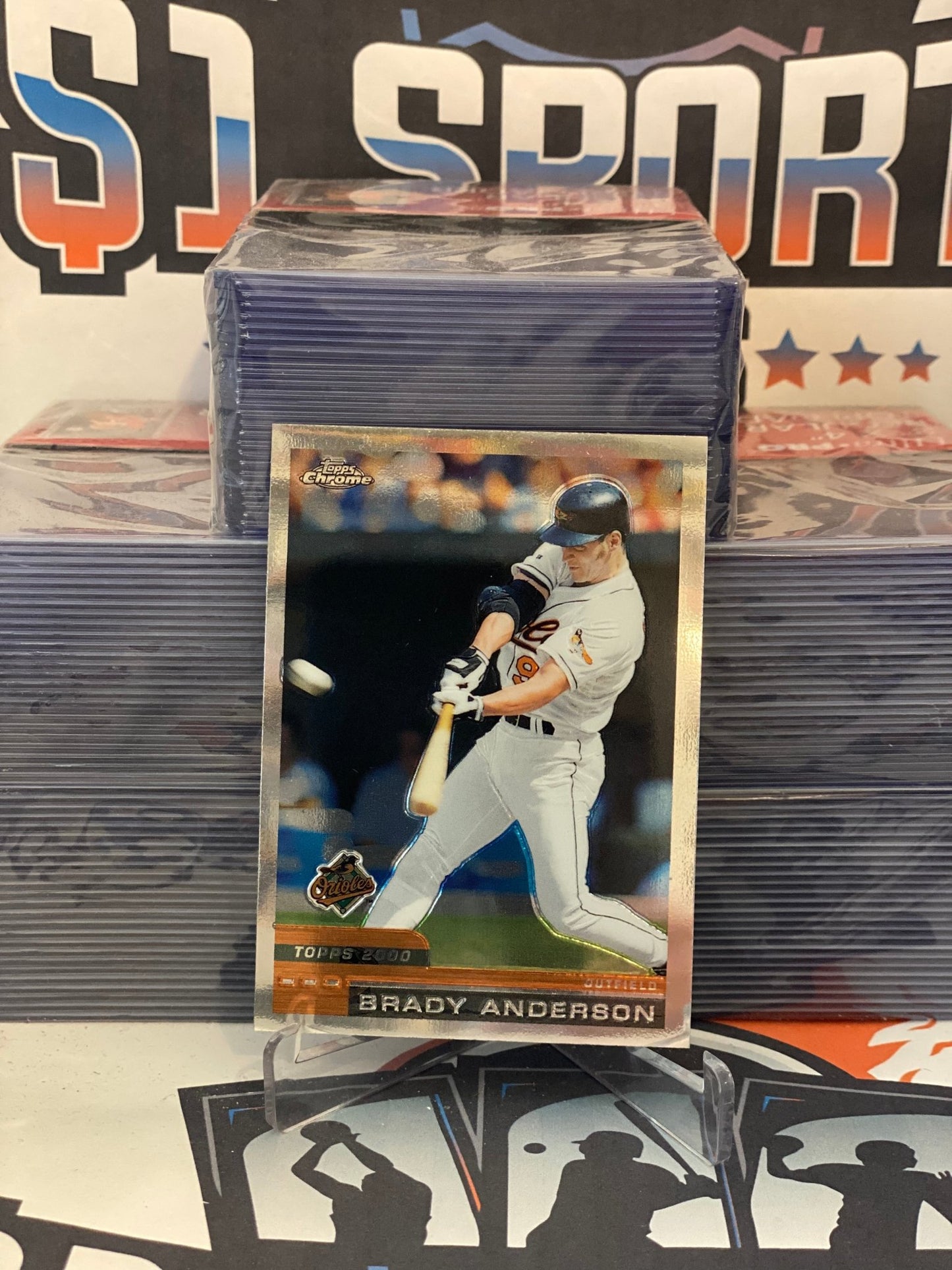 2000 Topps Chrome Brady Anderson #103