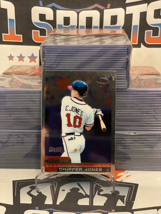 2000 Topps Chrome Chipper Jones #180