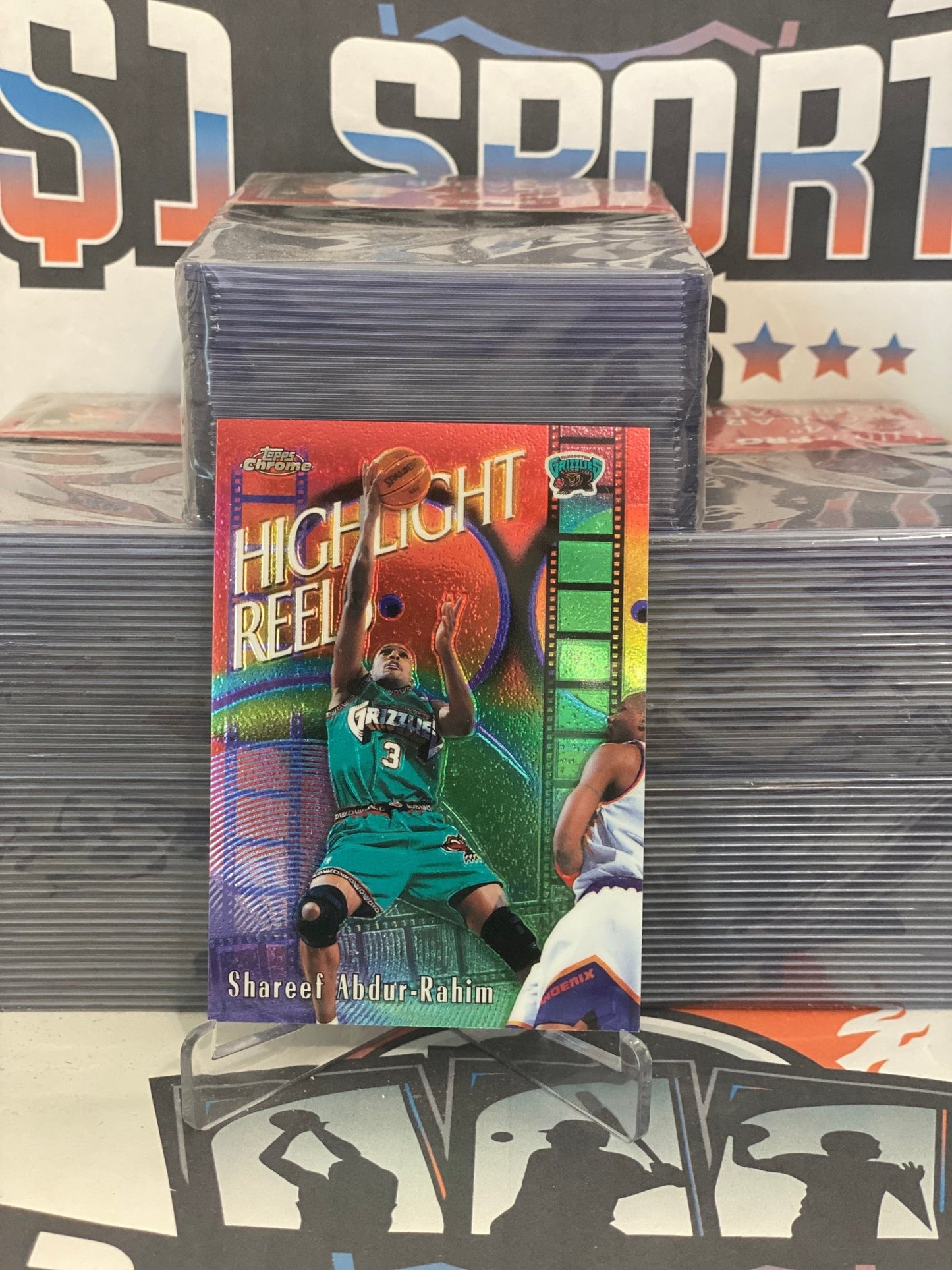 2000 Topps Chrome (Highlight Reel) Shareef Abdur-Rahim #HR11