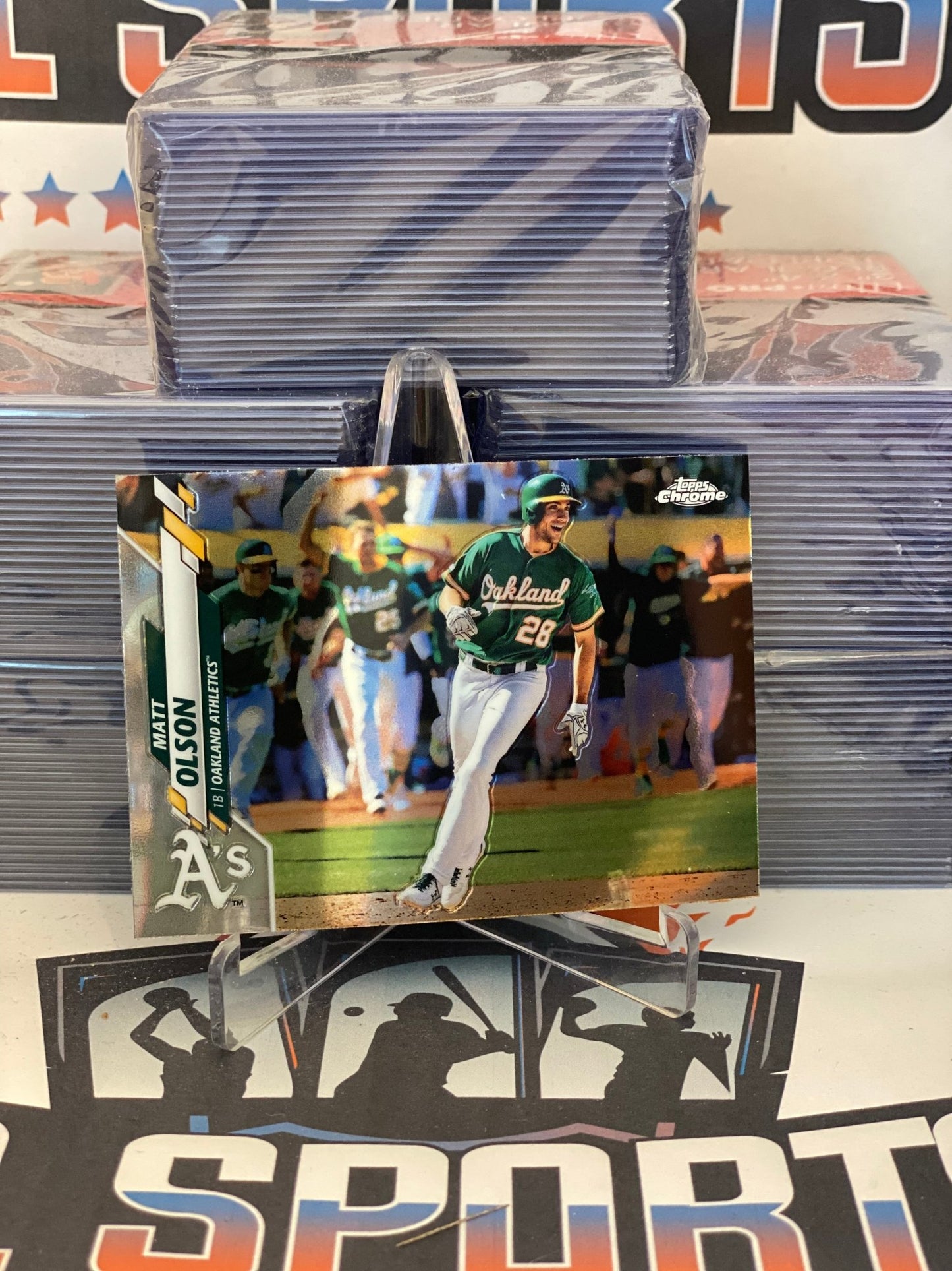 2000 Topps Chrome Matt Olson #183