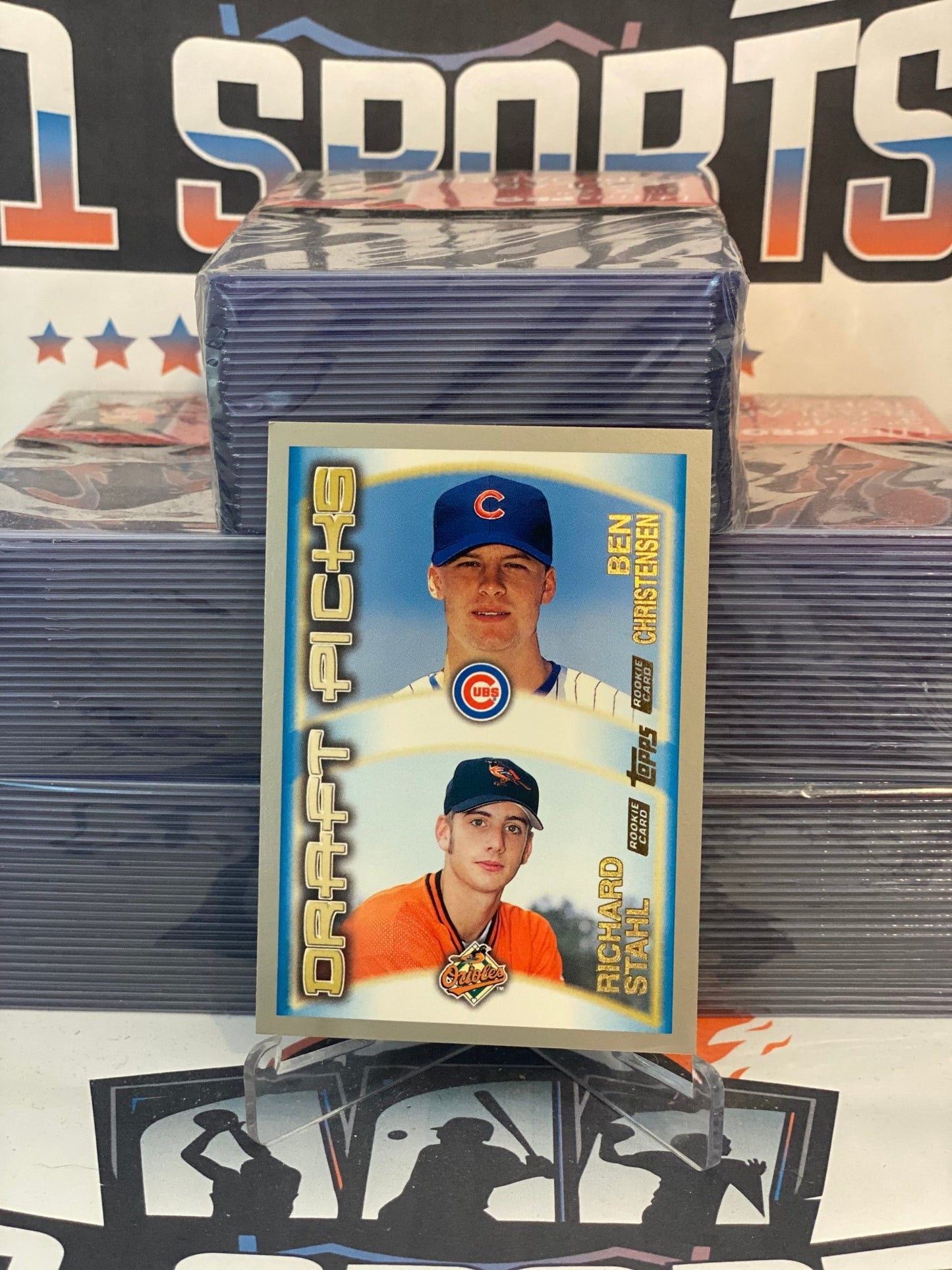 2000 Topps (Draft Picks) Ben Christiensen & Richard Stahl Rookie #450
