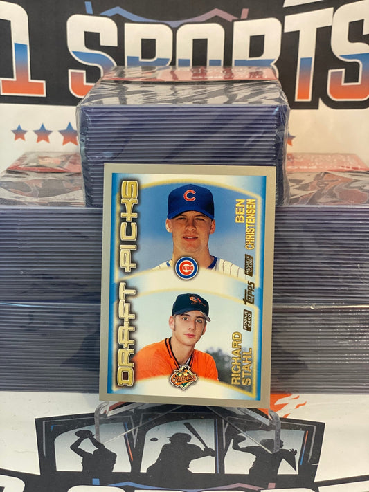 2000 Topps (Draft Picks) Ben Christiensen & Richard Stahl Rookie #450