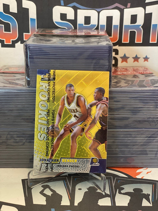 2000 Topps Finest (1666/2000) Jonathan Bender Rookie #253