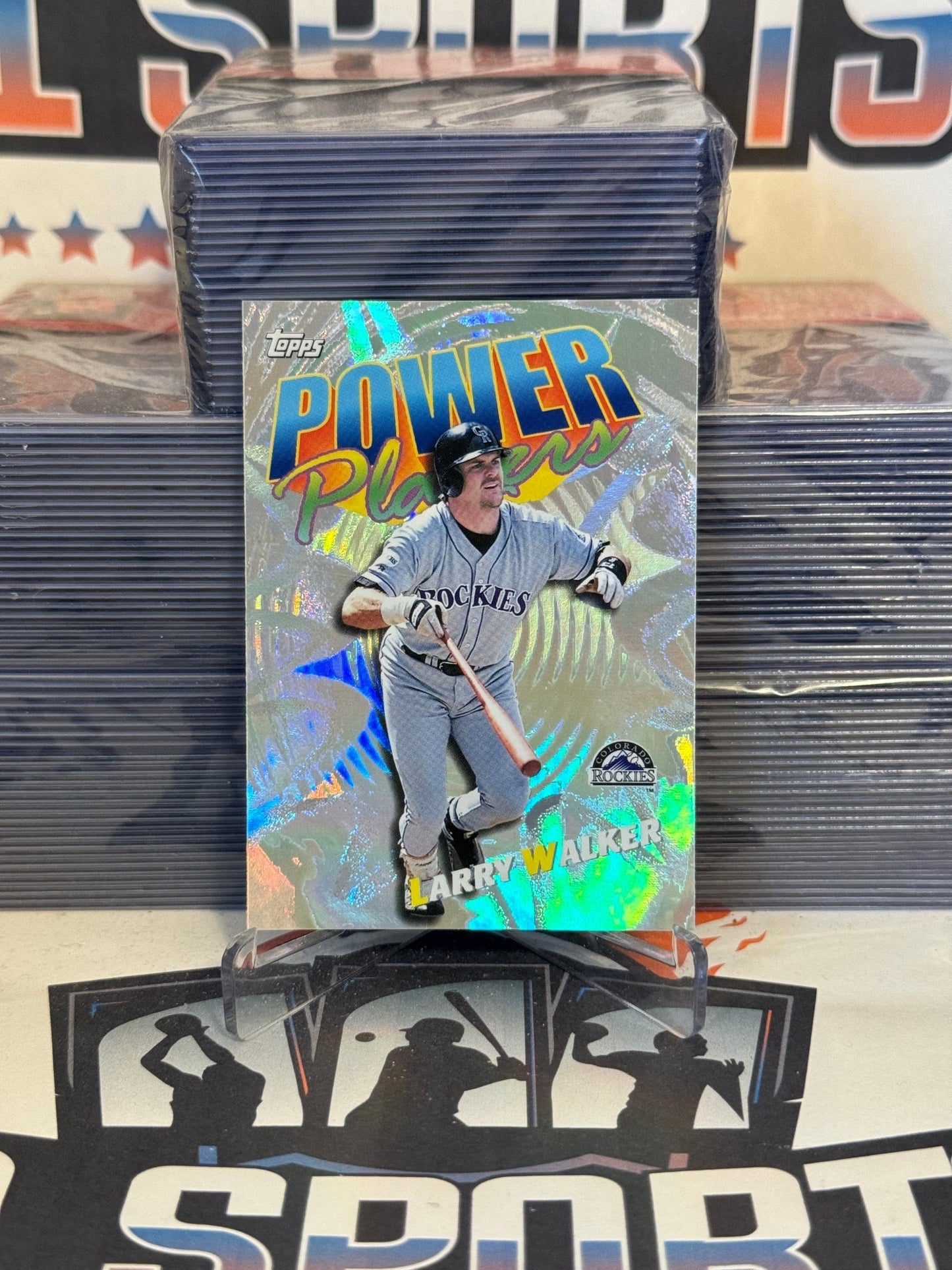 2000 Topps (Power Players) Larry Walker #P7