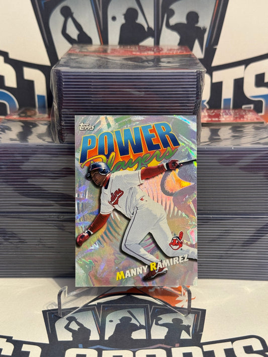 2000 Topps (Power Players) Manny Ramirez #P11