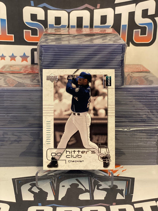2000 Upper Deck (Hitter's Club, Checklist) Ken Griffey Jr. #90