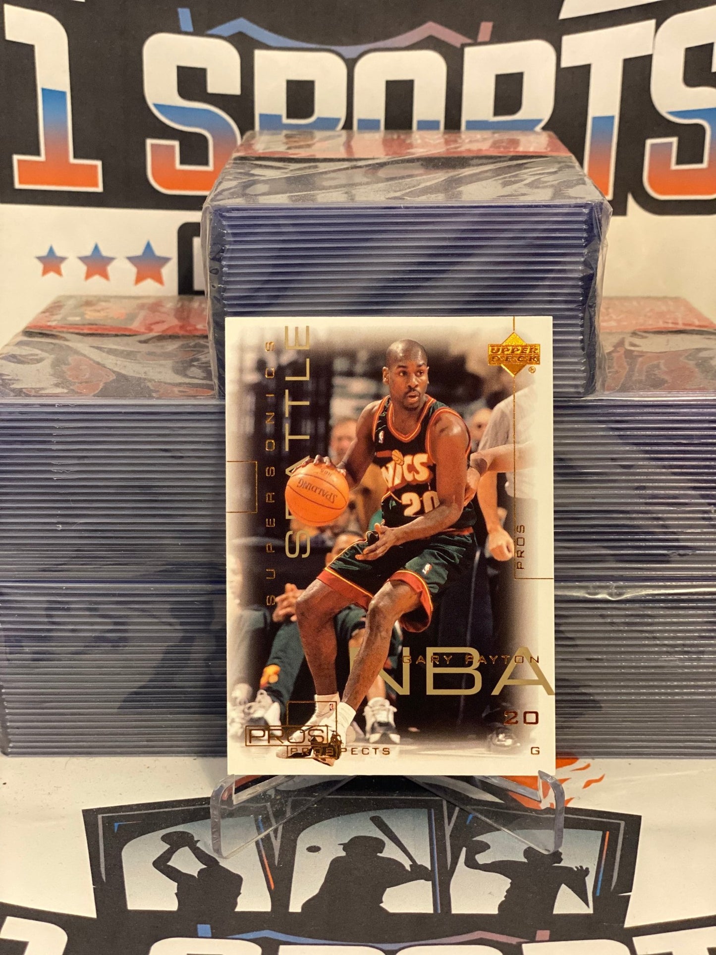 2000 Upper Deck Pros & Prospects Gary Payton #20