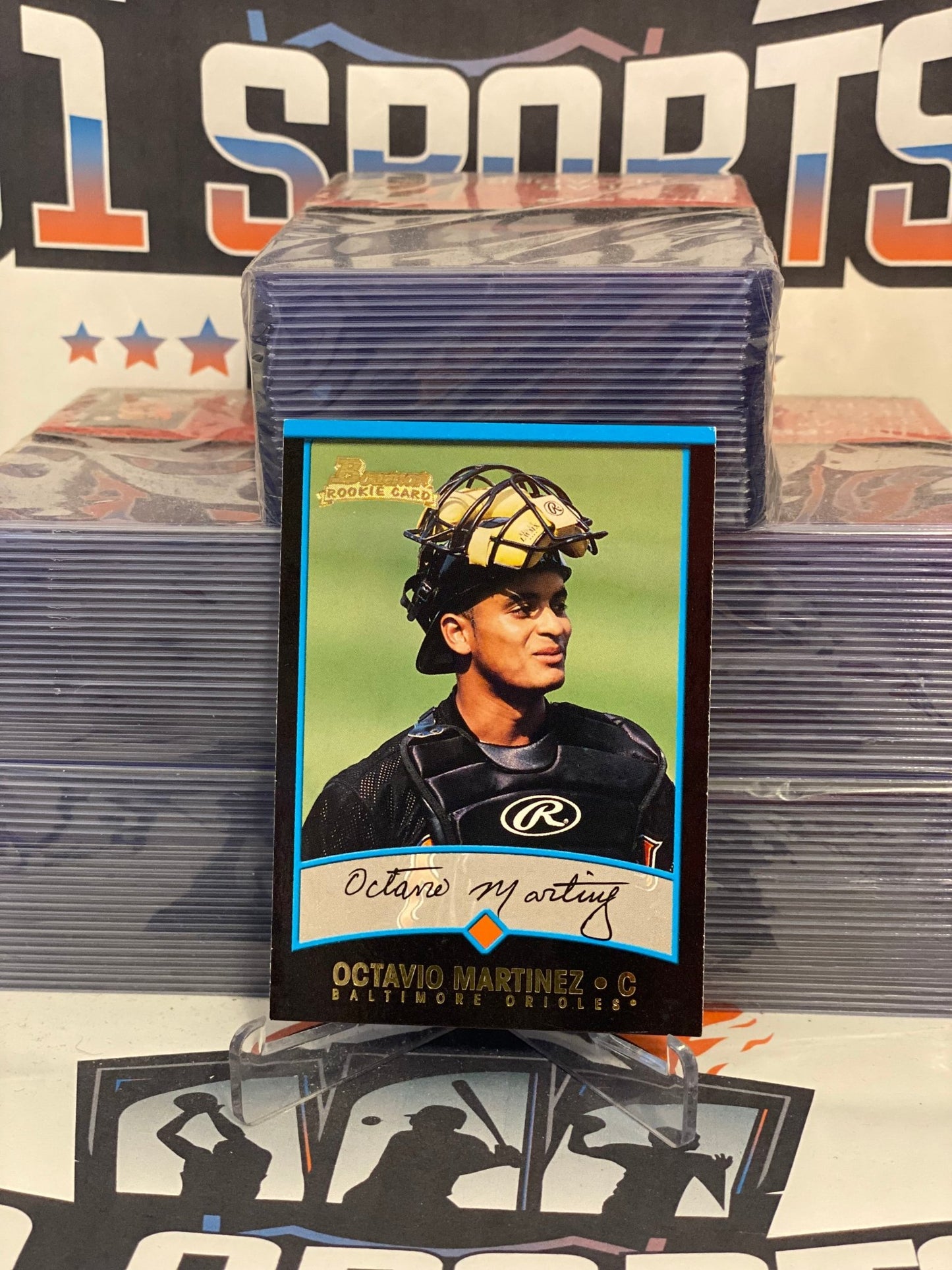 2001 Bowman (Hand-Signed Auto) Octavio Marintez #327