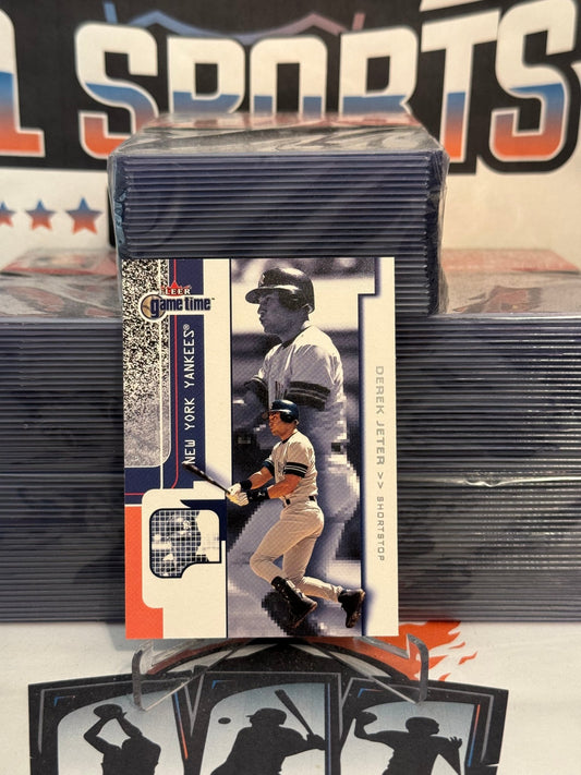 2001 Fleer Game Time Derek Jeter #1