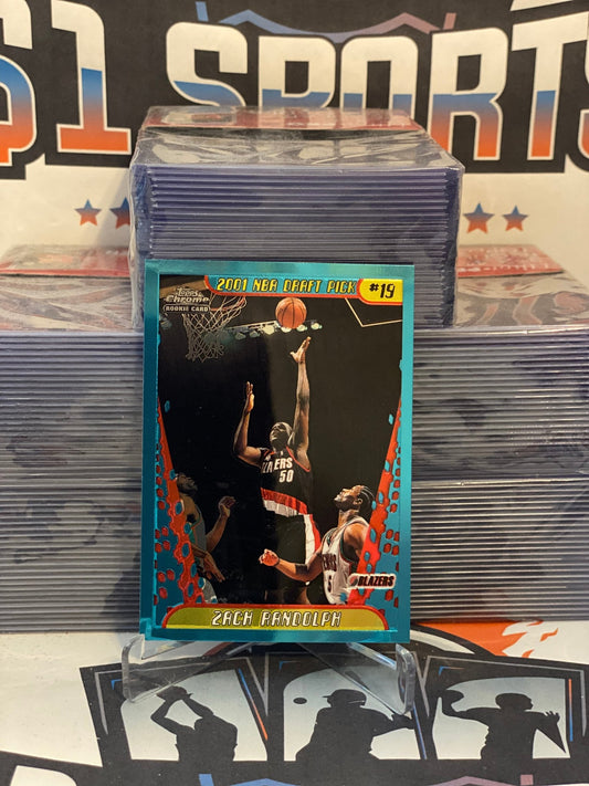 2001 Topps Chrome Zach Randolph Rookie #147