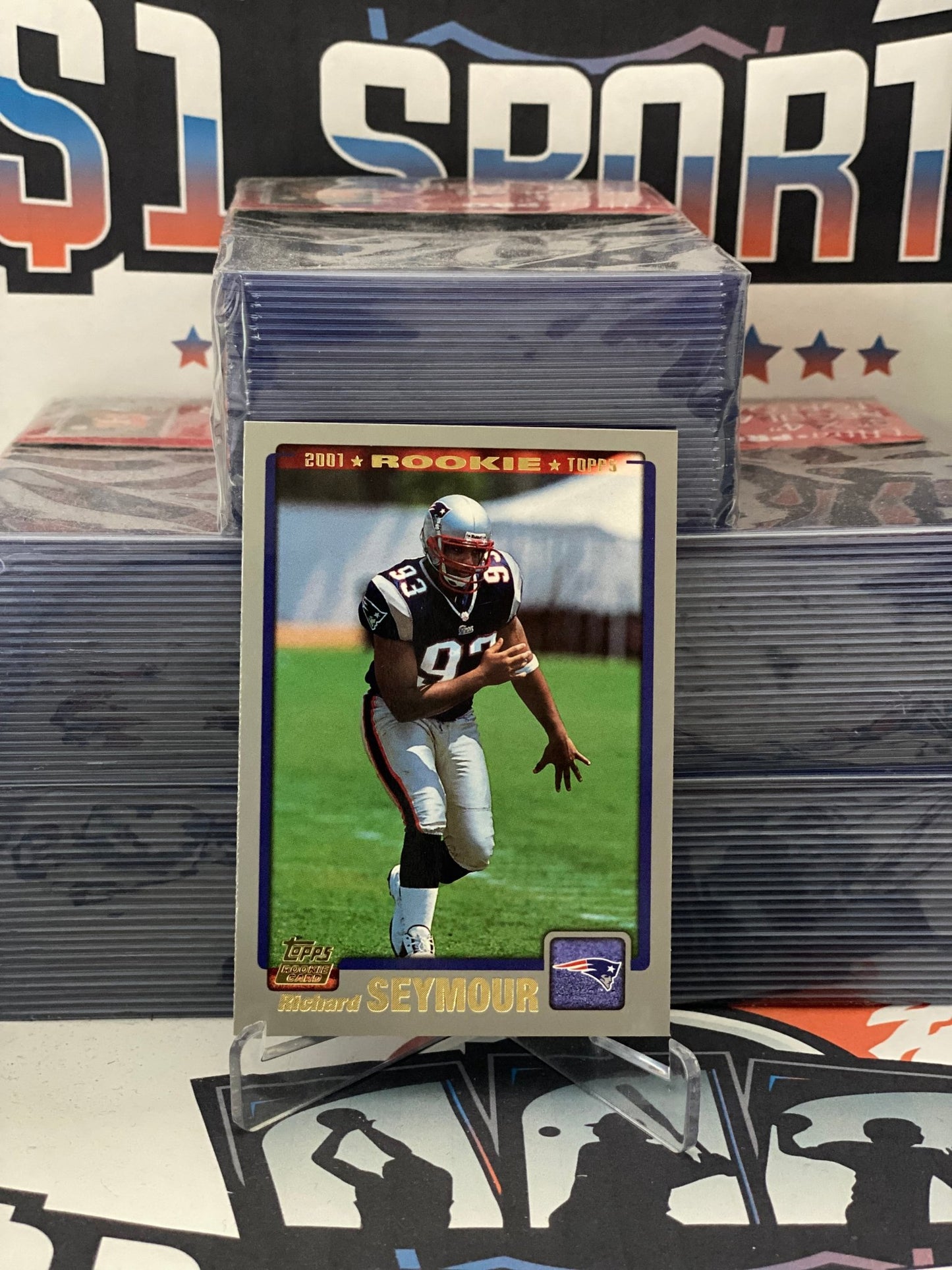 2001 Topps Richard Seymour Rookie #360