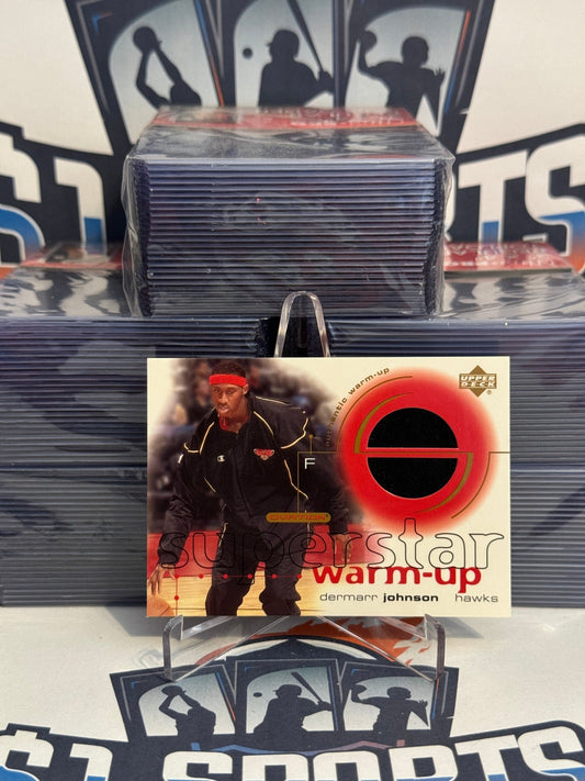 2001 Upper Deck (Superstar Warm-Up Relic) Dermarr Johnson #DJ