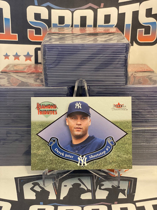 2002 Fleer Tradition (Diamond Tributes) Derek Jeter #3