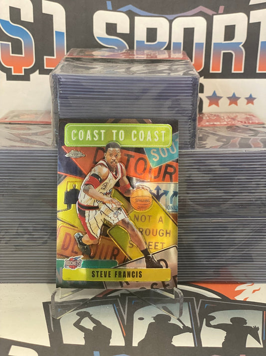 2002 Topps Chrome (Coast to Coast) Steve Francis #CC5