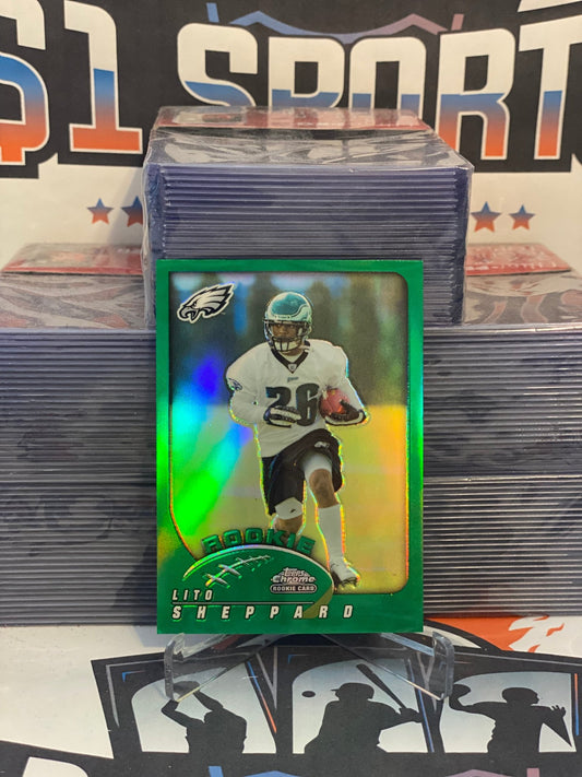 2002 Topps Chrome Lito Sheppard Rookie #183