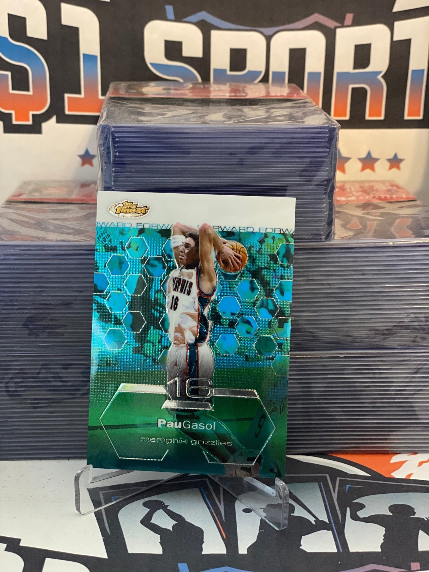 2002 Topps Finest Pau Gasol #29