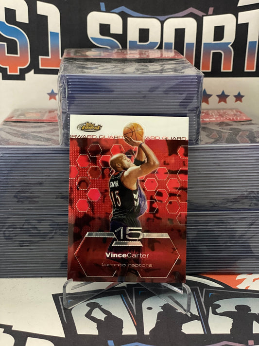 2002 Topps Finest Vince Carter #58